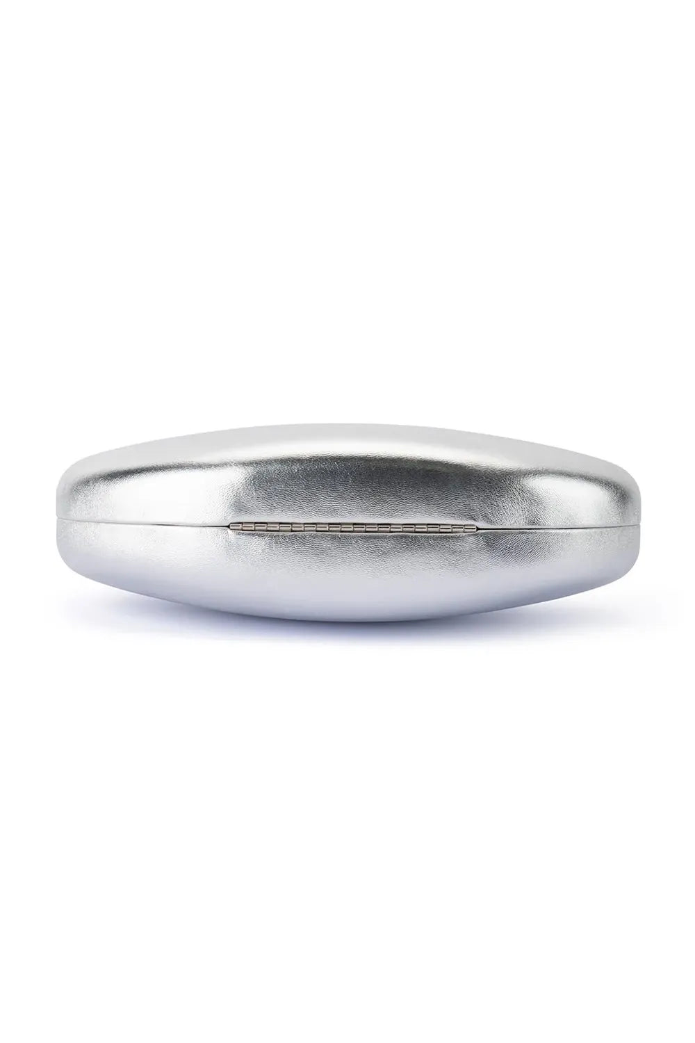 OLGA BERG | YUZU Oval Clutch - Silver