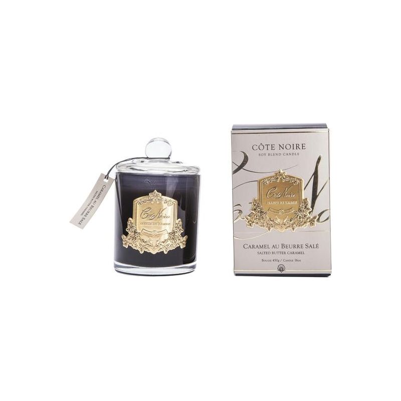 COTE NOIRE | SALTED BUTTER CARAMEL - GOLD BADGE CANDLE