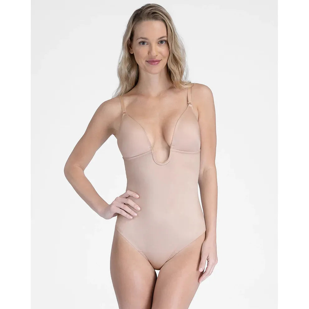 SPANX | Suit Your Fancy Plunge Low-Back Thong Bodysuit
