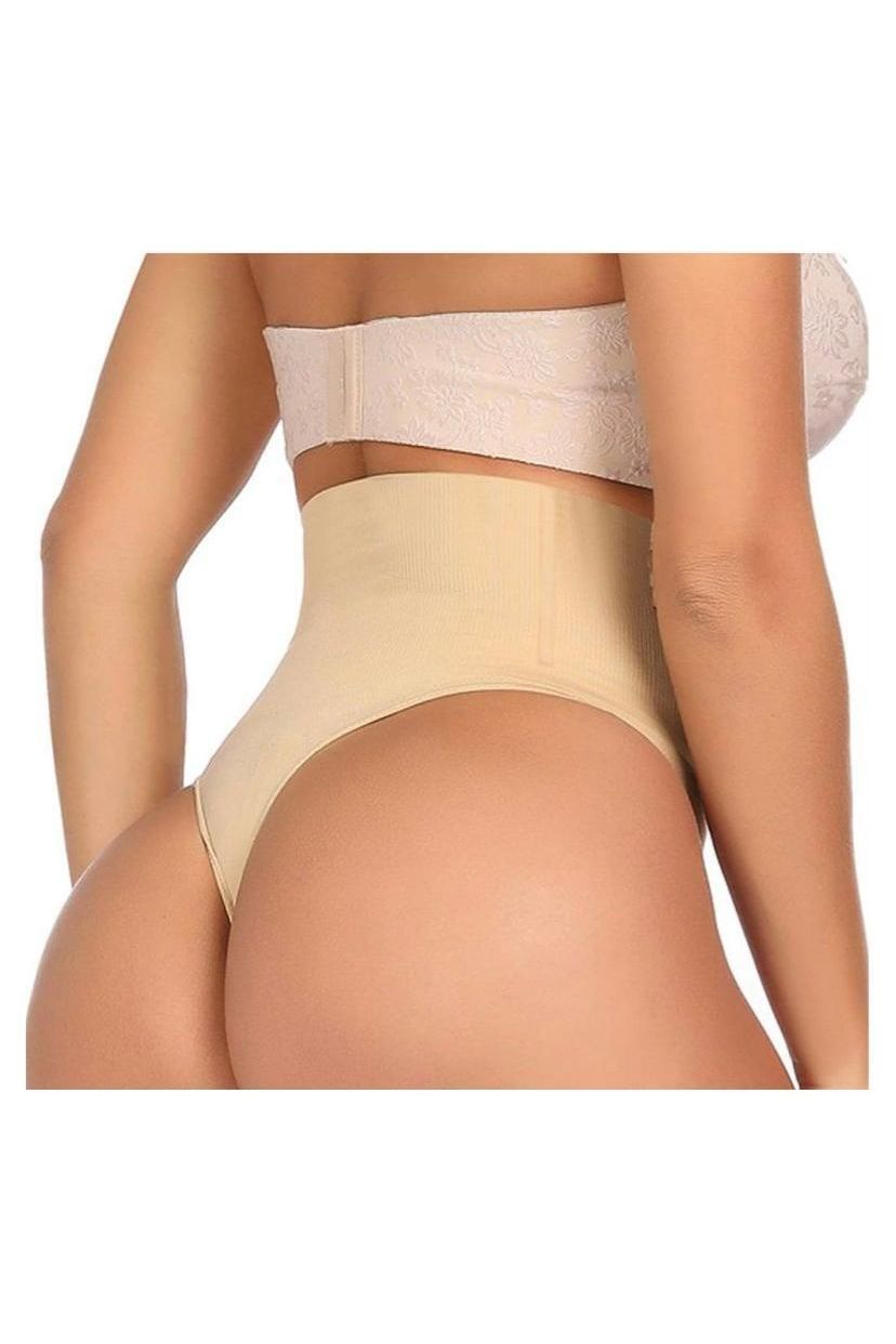 Miracle Shapers | Anti Roll G-String Nude