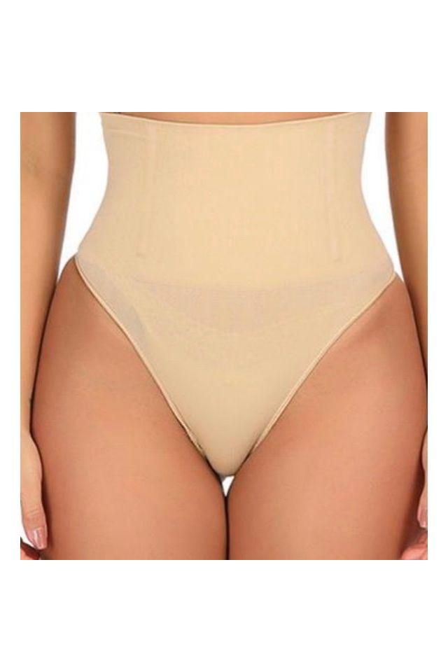Miracle Shapers | Anti Roll G-String Nude