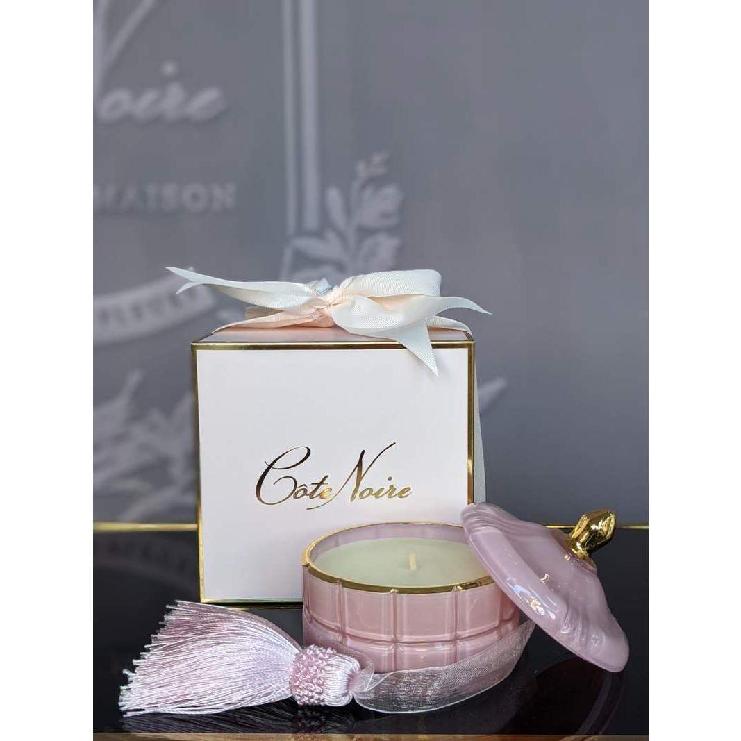 Cote Noir | Art Deco Candle - Pink