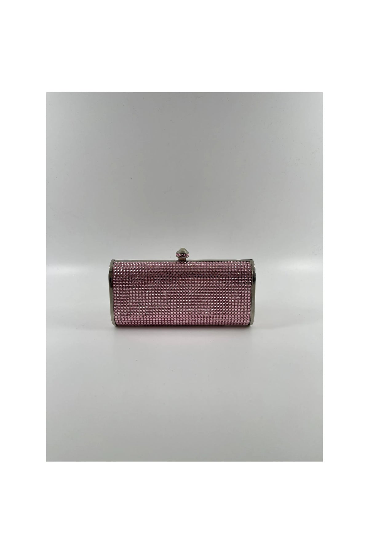 Pink Crystal Mini Clutch