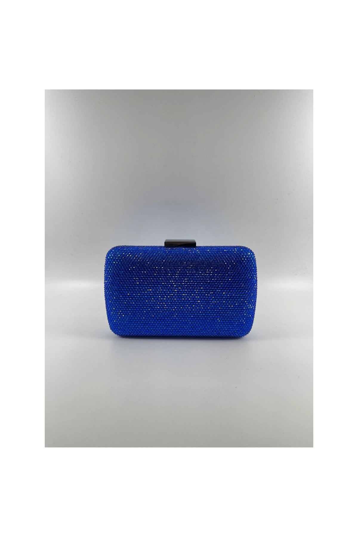 Royal Blue Crystal Clutch