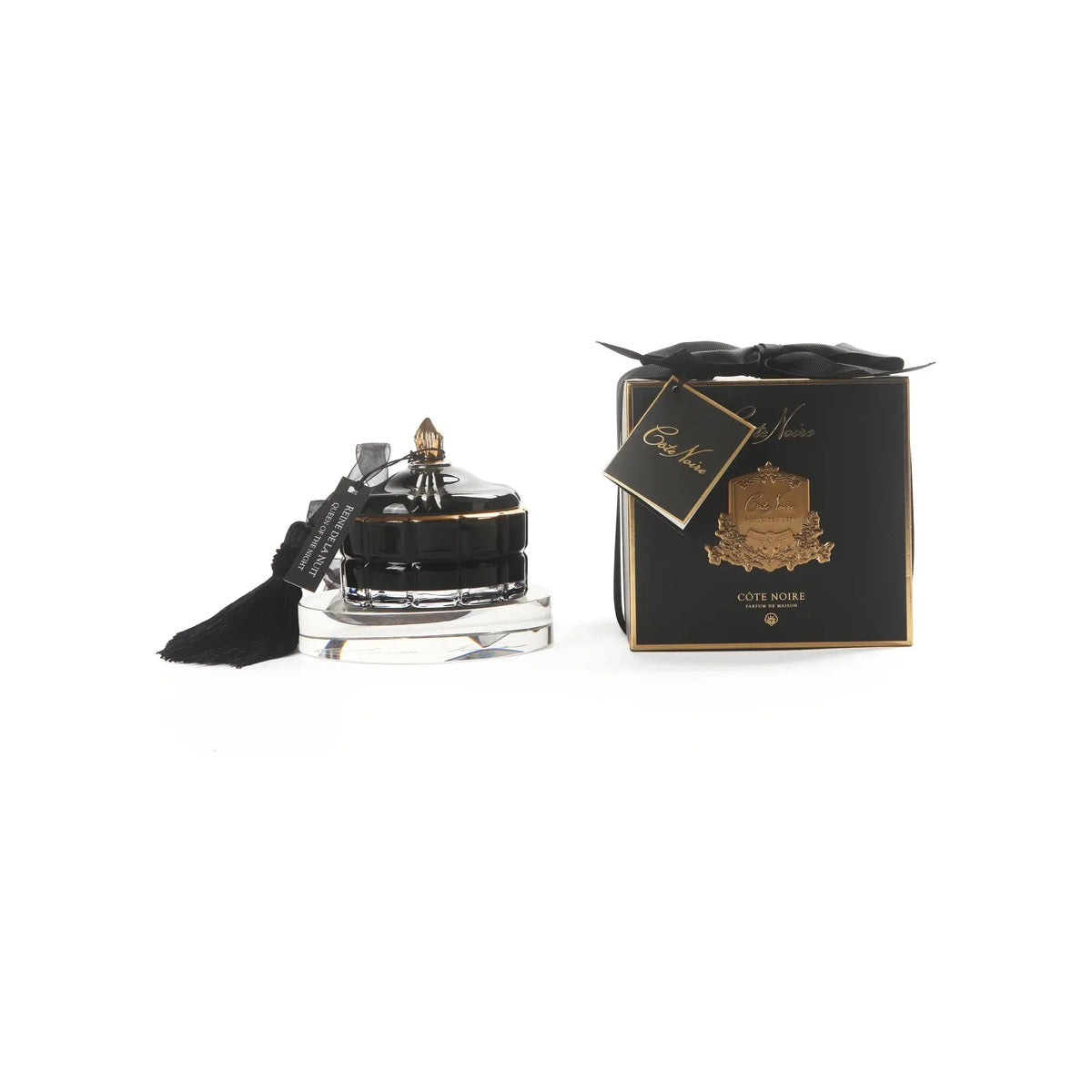 Cote Noir | Art Deco Candle - Black