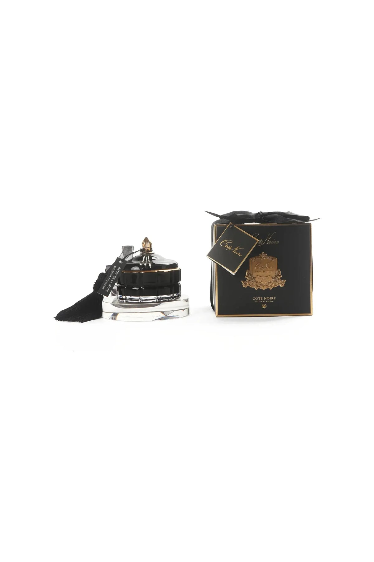 Cote Noir | Art Deco Candle - Black