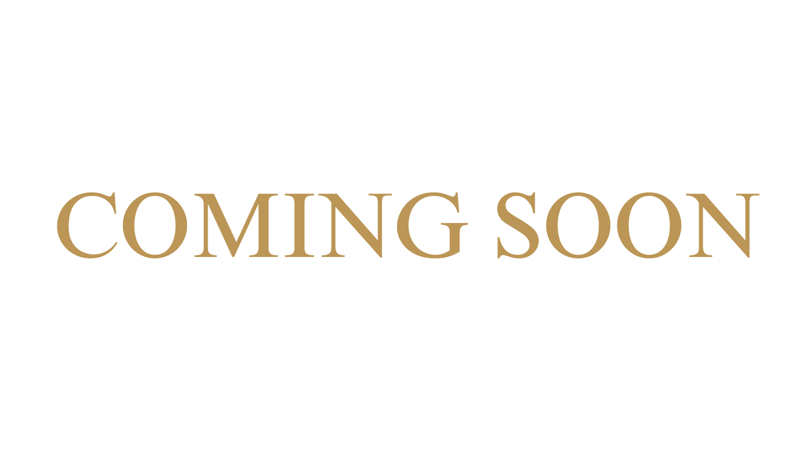 Coming Soon