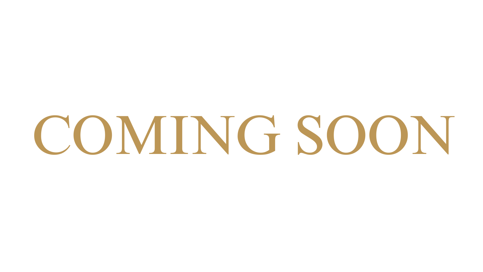 Coming Soon
