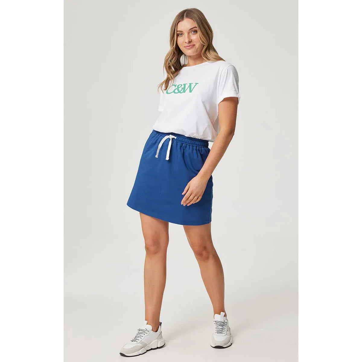 CARTEL &amp; WILLOW | Hannah Skirt - French Navy