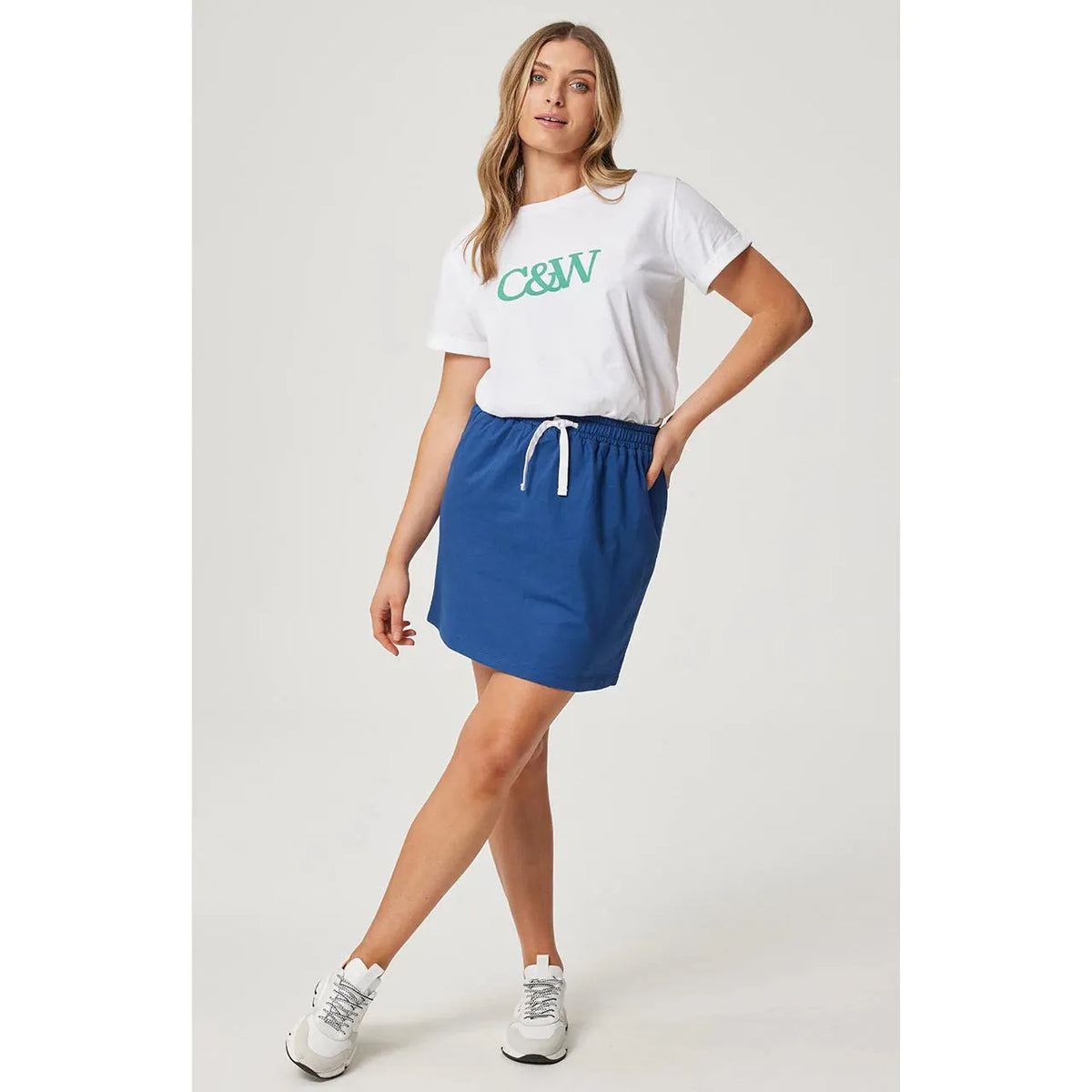 CARTEL &amp; WILLOW | Hannah Skirt - French Navy