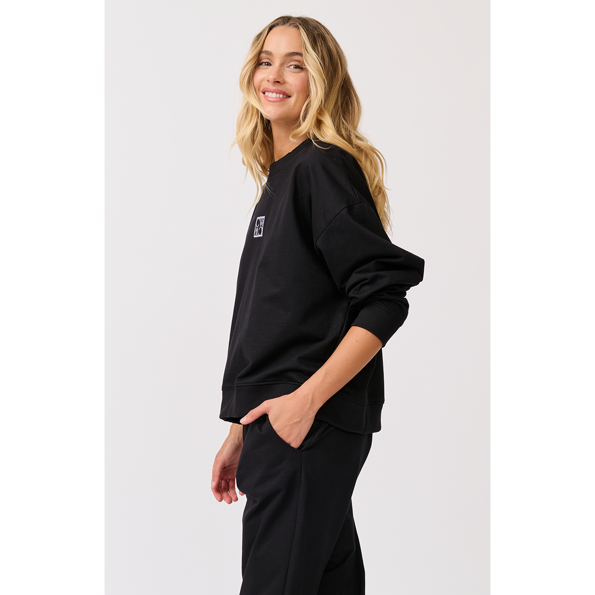 CARTEL &amp; WILLOW | ADA SLIM SWEATER - Black
