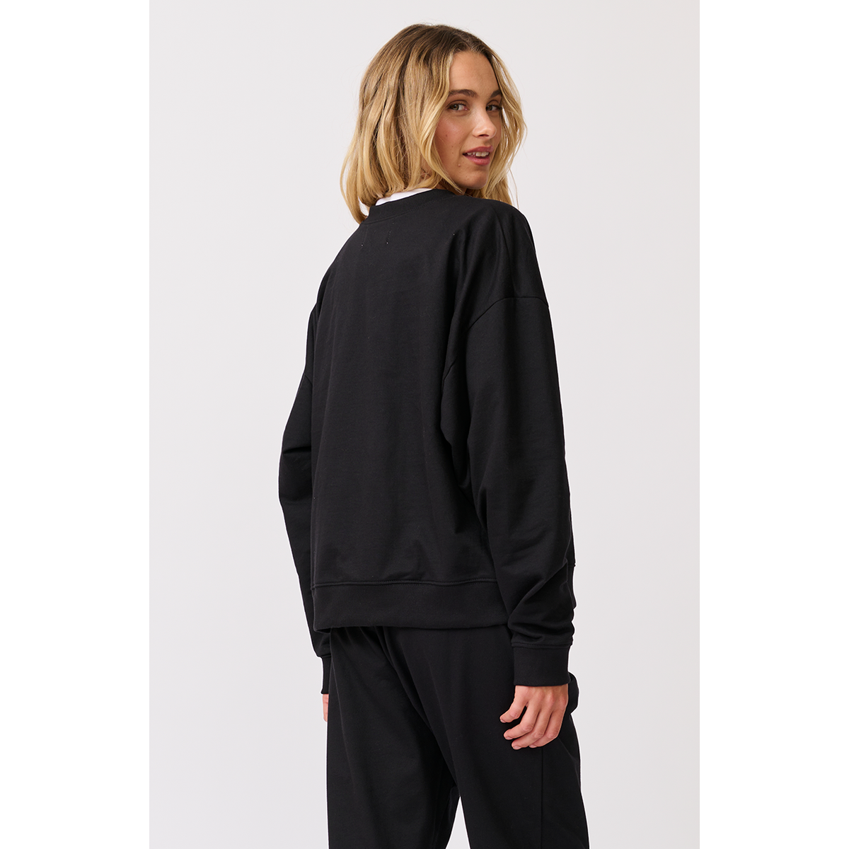 CARTEL &amp; WILLOW | ADA SLIM SWEATER - Black