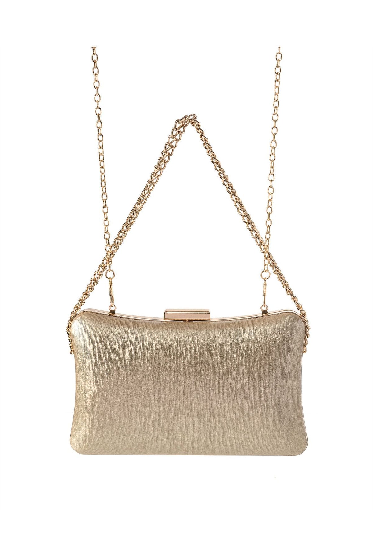 GREGORY LADNER |  AVA BAG WITH SIDE CHAIN - Gold