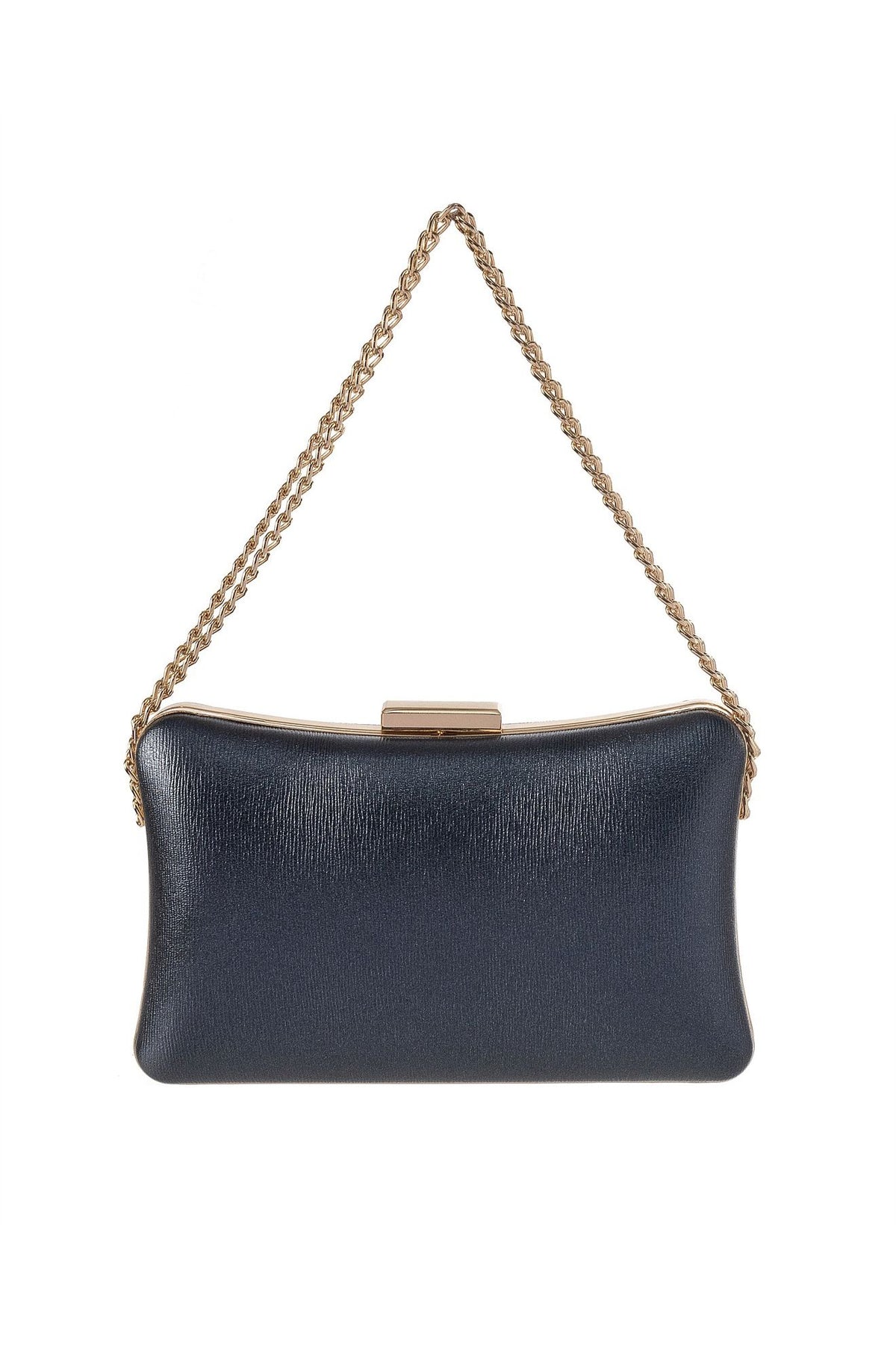 GREGORY LADNER |  AVA BAG WITH SIDE CHAIN -  Navy