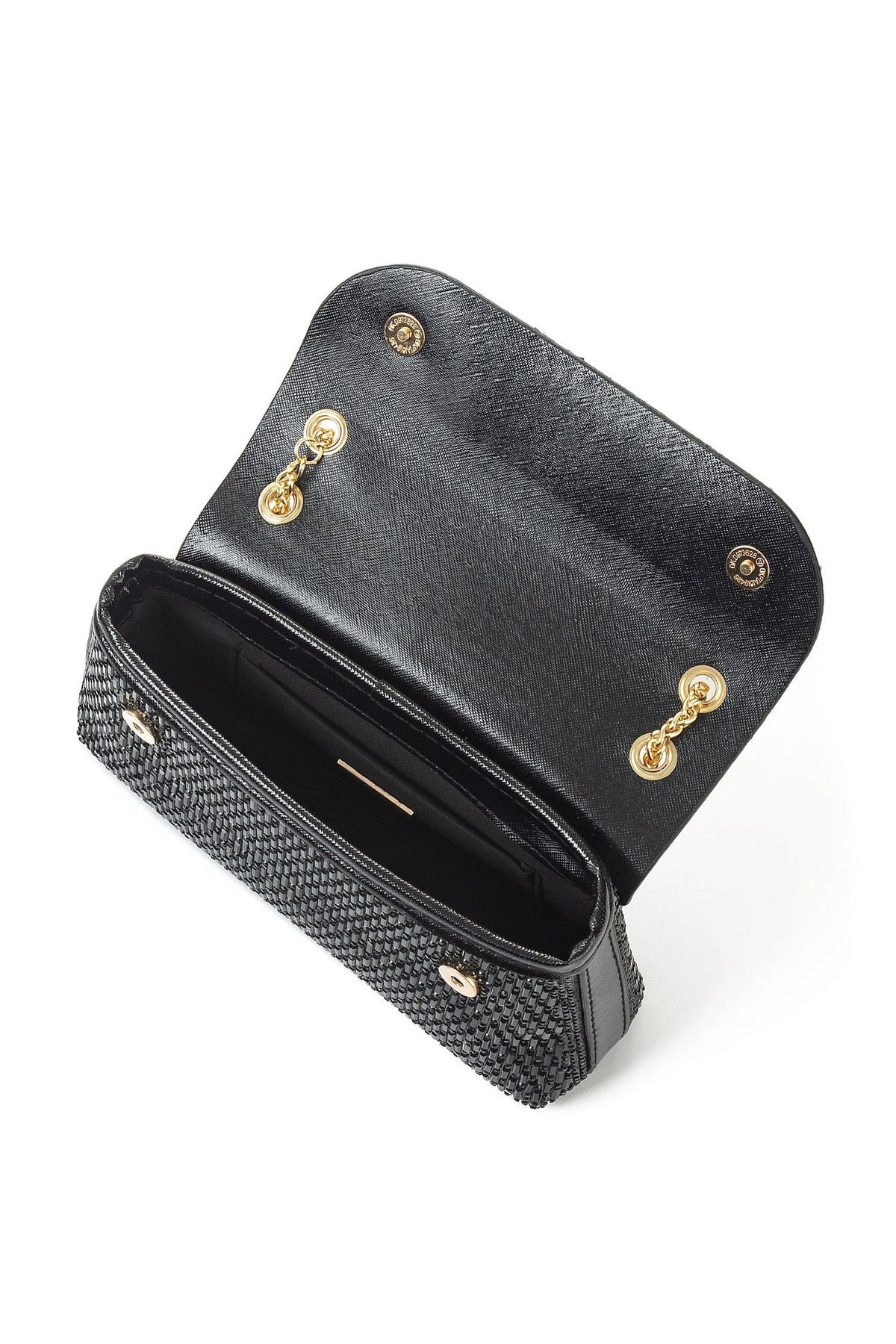 GREGORY LADNER | POUCHETTE STUD DETAIL CHAIN SHOULDER BAG