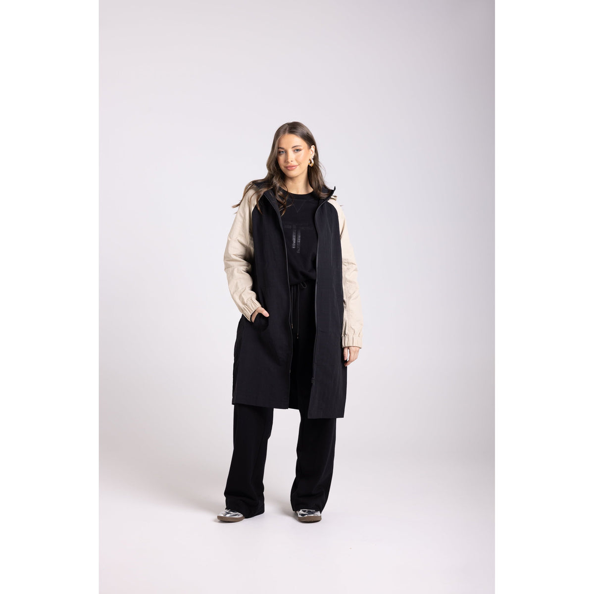 TWO T&#39;s | Crushed Lux Two Tone Jacket