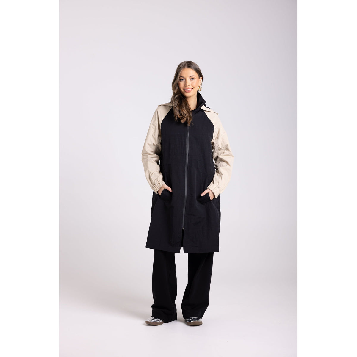 TWO T&#39;s | Crushed Lux Two Tone Jacket