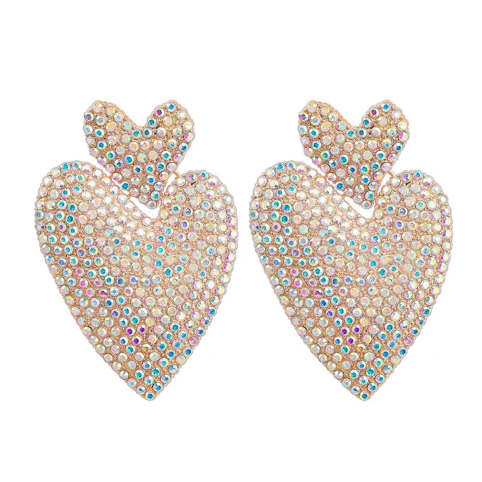 AMORE | Gold Heart Earring