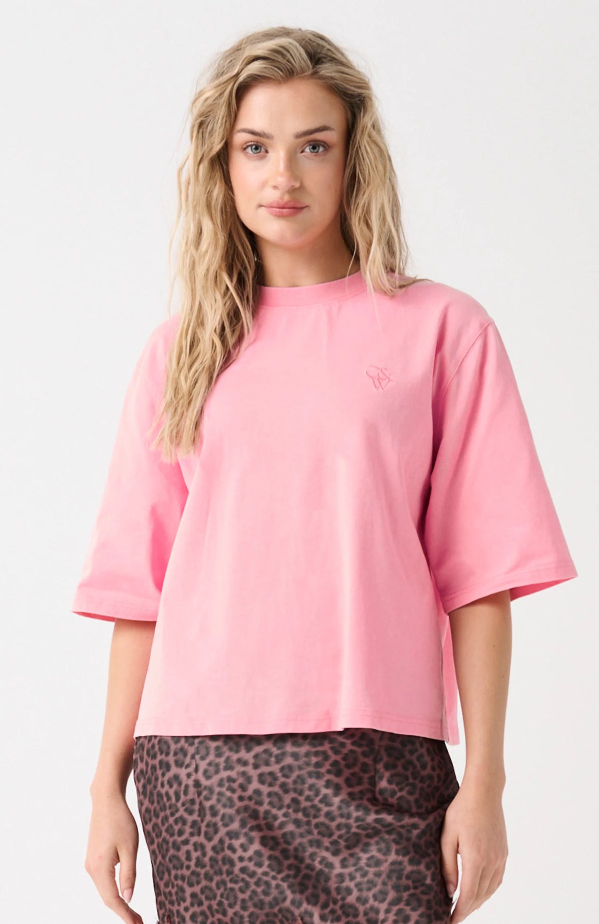 CARTEL & WILLOW | HALLIE TEE - Candy
