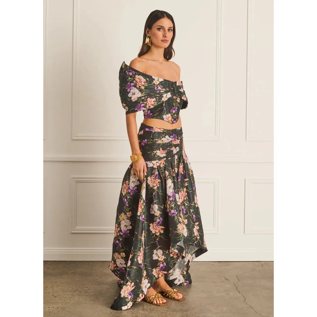 AQUA BLU | SUSANNA MAXI SKIRT