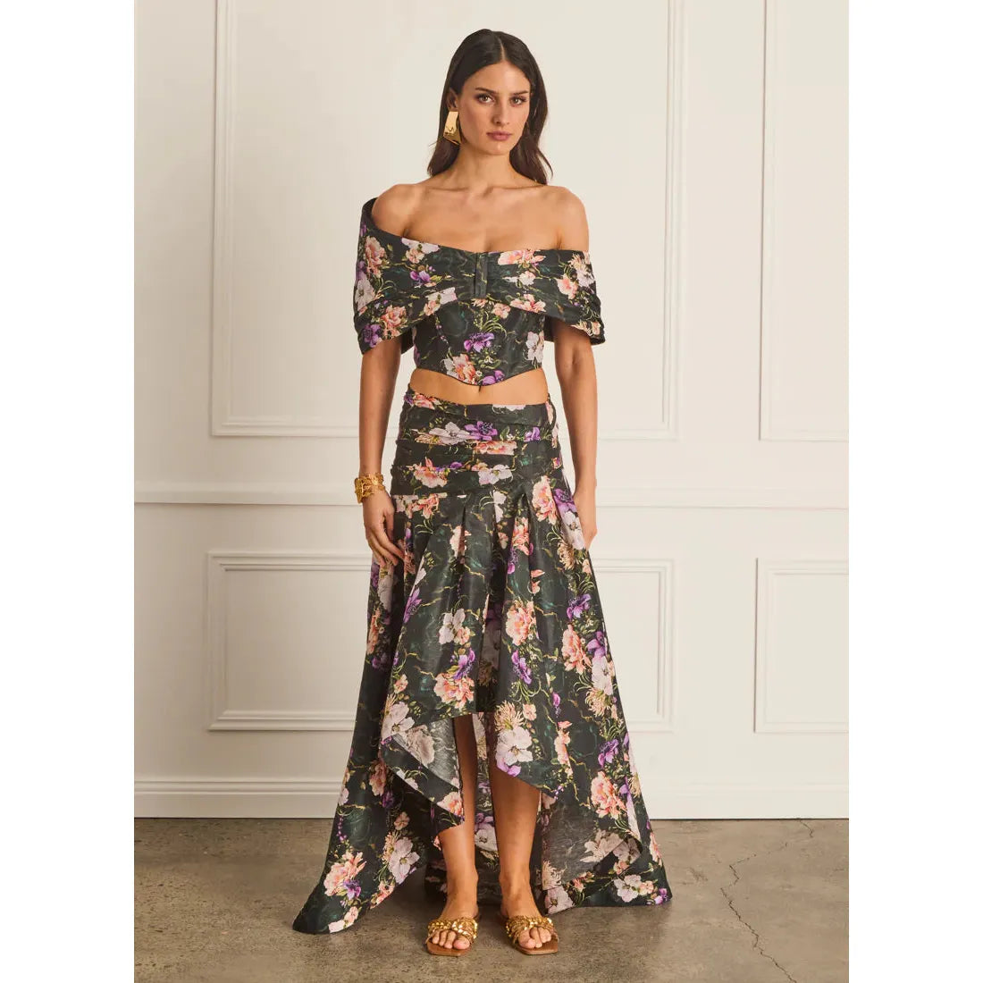 AQUA BLU | SUSANNA MAXI SKIRT