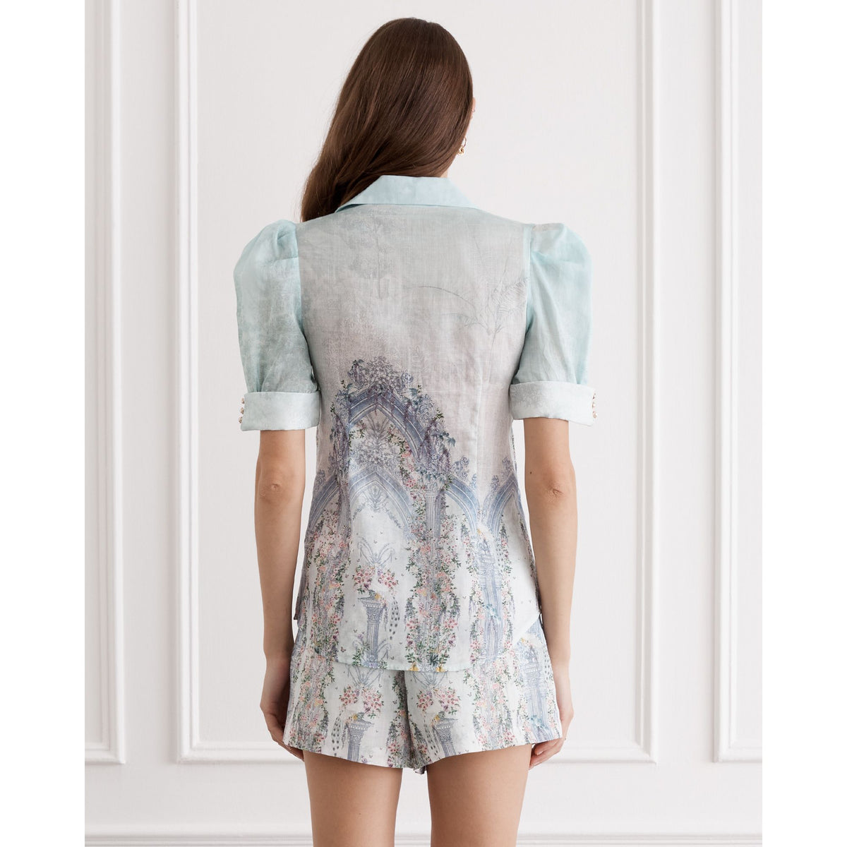 AQUA BLU | JOLENE SHORT SLEEVE SHIRT