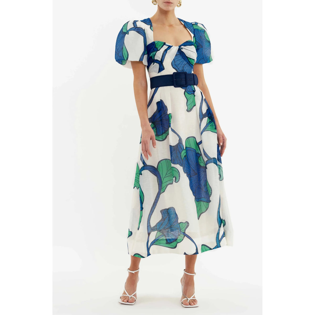 REBECCA VALLANCE | BLUE IVY MIDI DRESS