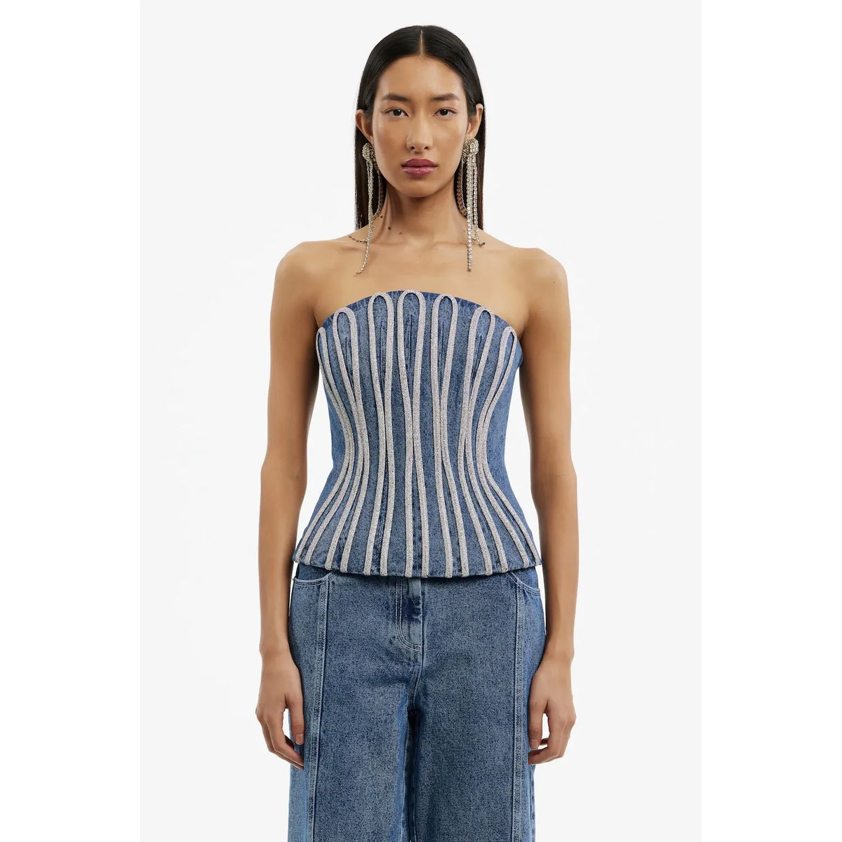 SIGNIFICANT OTHER | SABRINA METALLIC JEAN