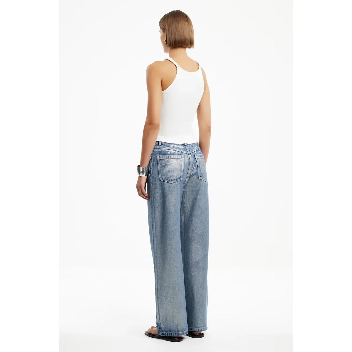 SIGNIFICANT OTHER | SABRINA METALLIC JEAN