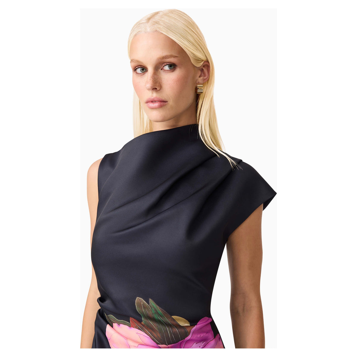 ELLIATT | AZELIE MIDI DRESS - Black