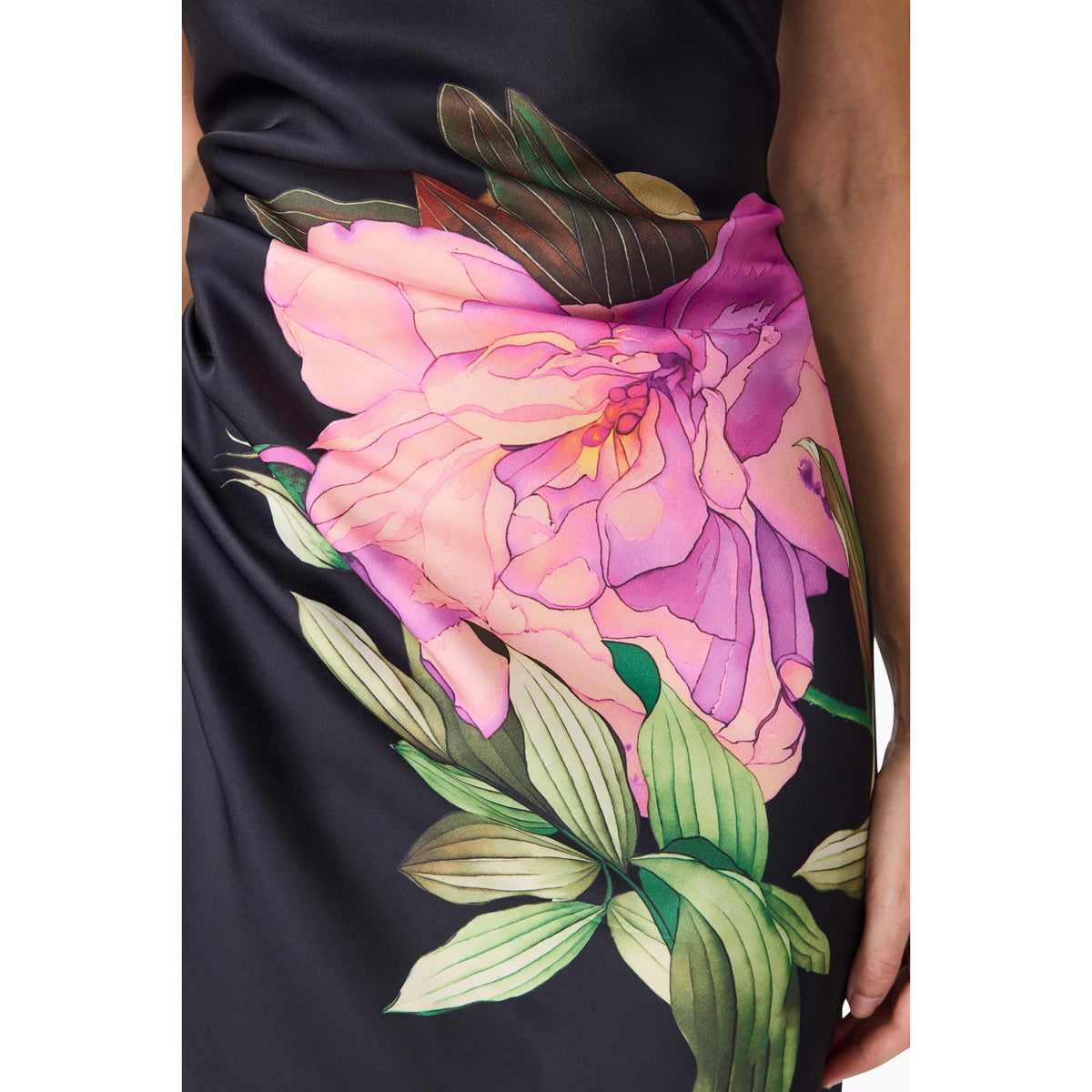 ELLIATT | AZELIE MIDI DRESS - Black