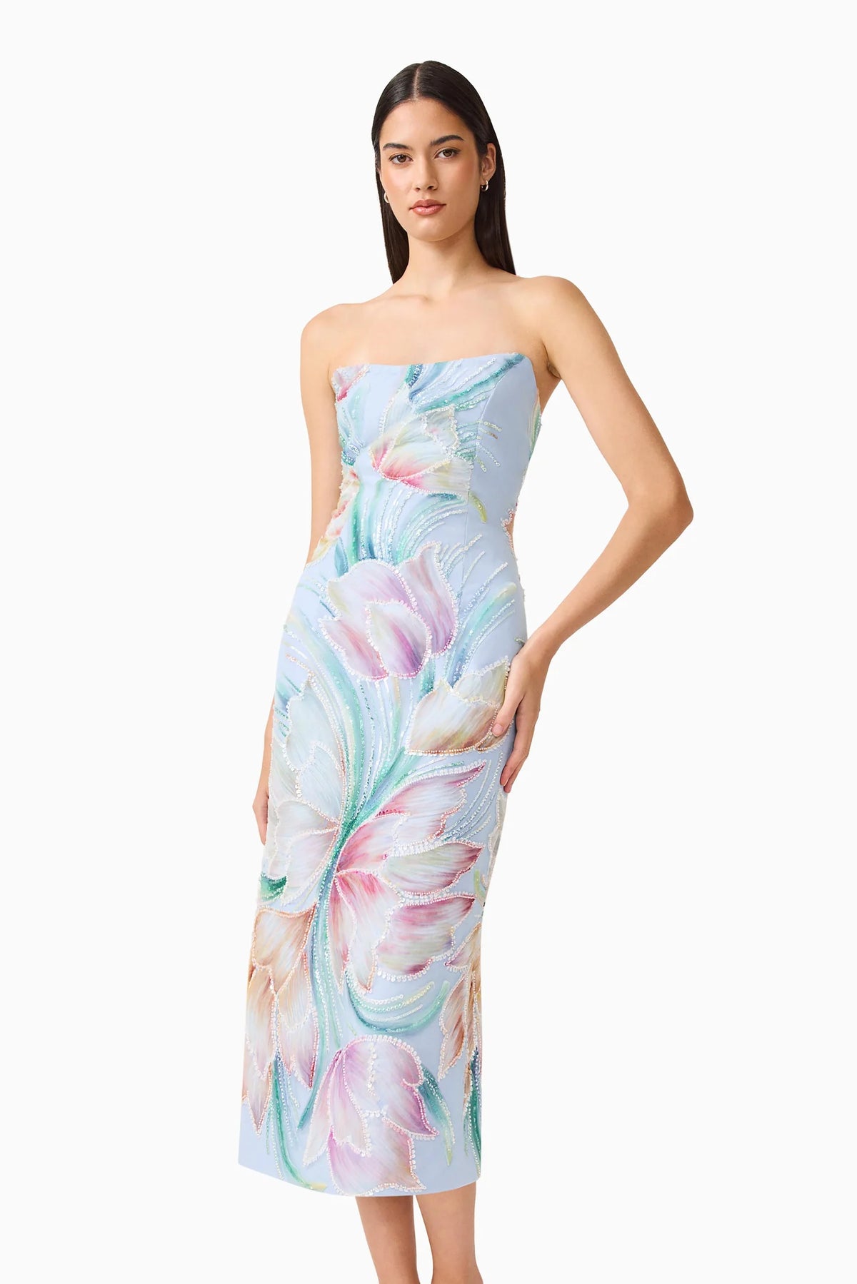 ELLIATT | PRISELLE STRAPLESS MIDI