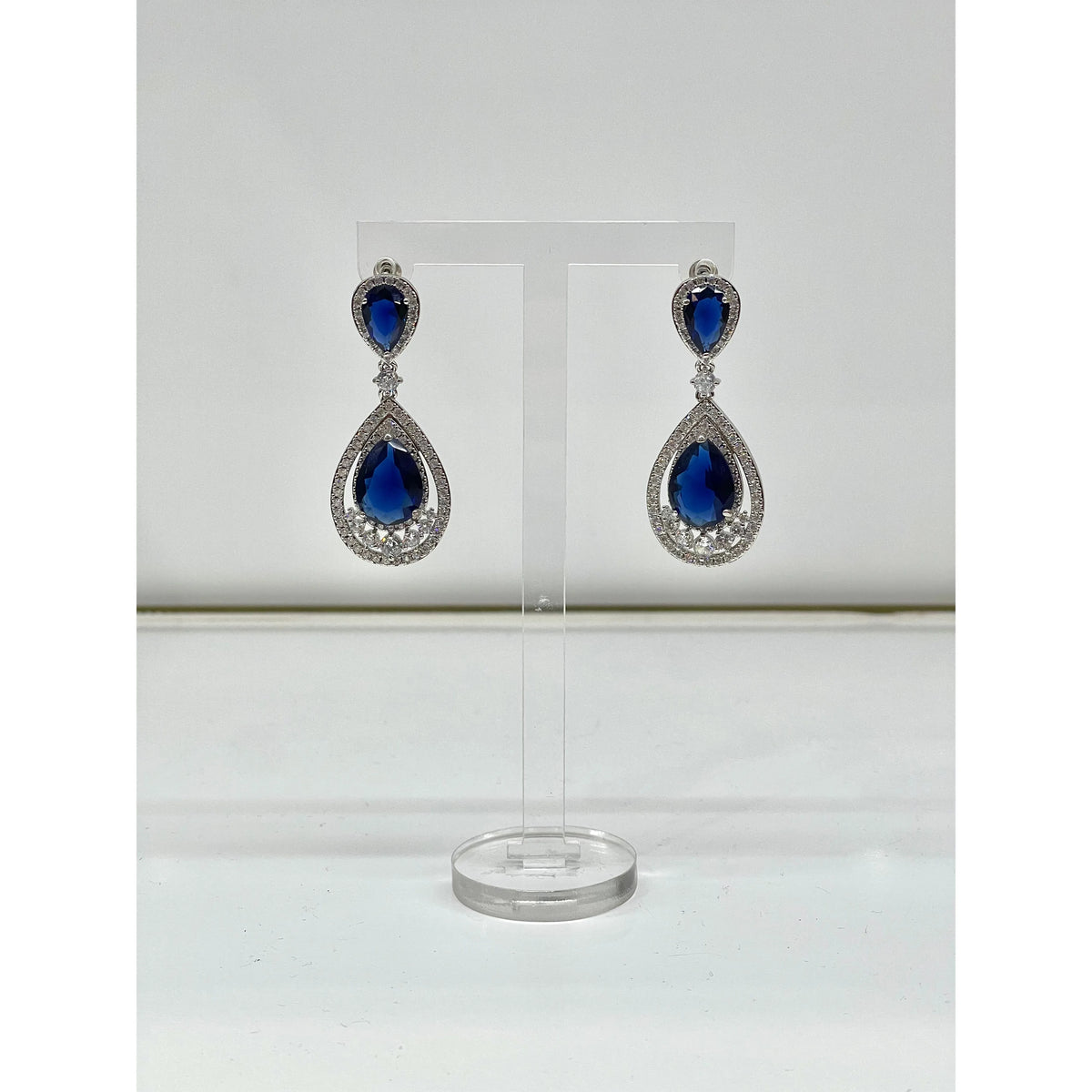 NATALIE | Navy Drop Earring