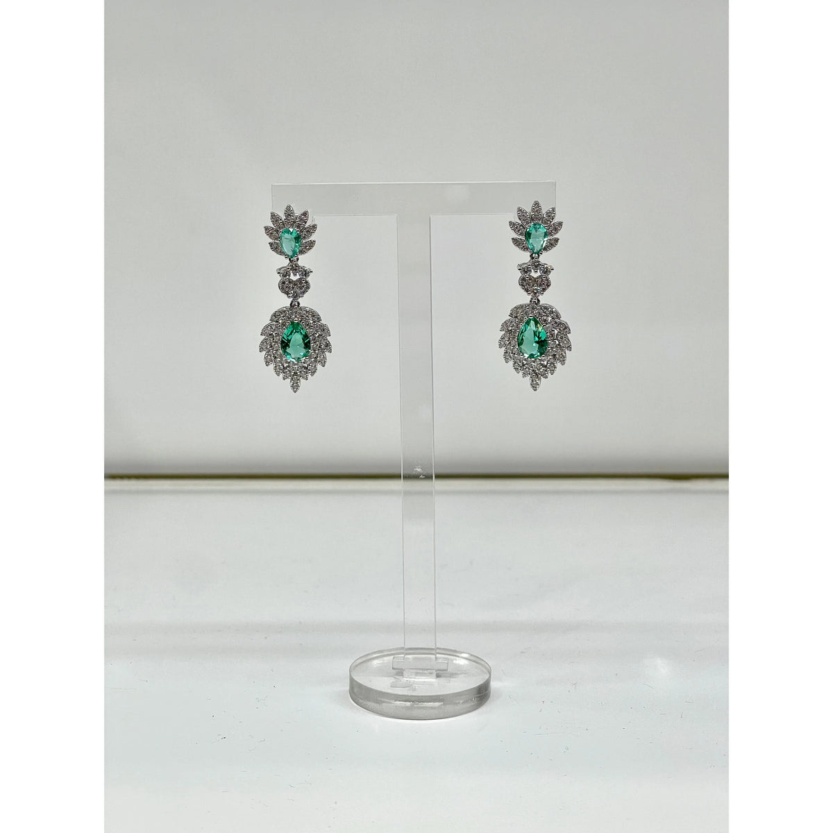IVY | Aqua Gem Drop Earring