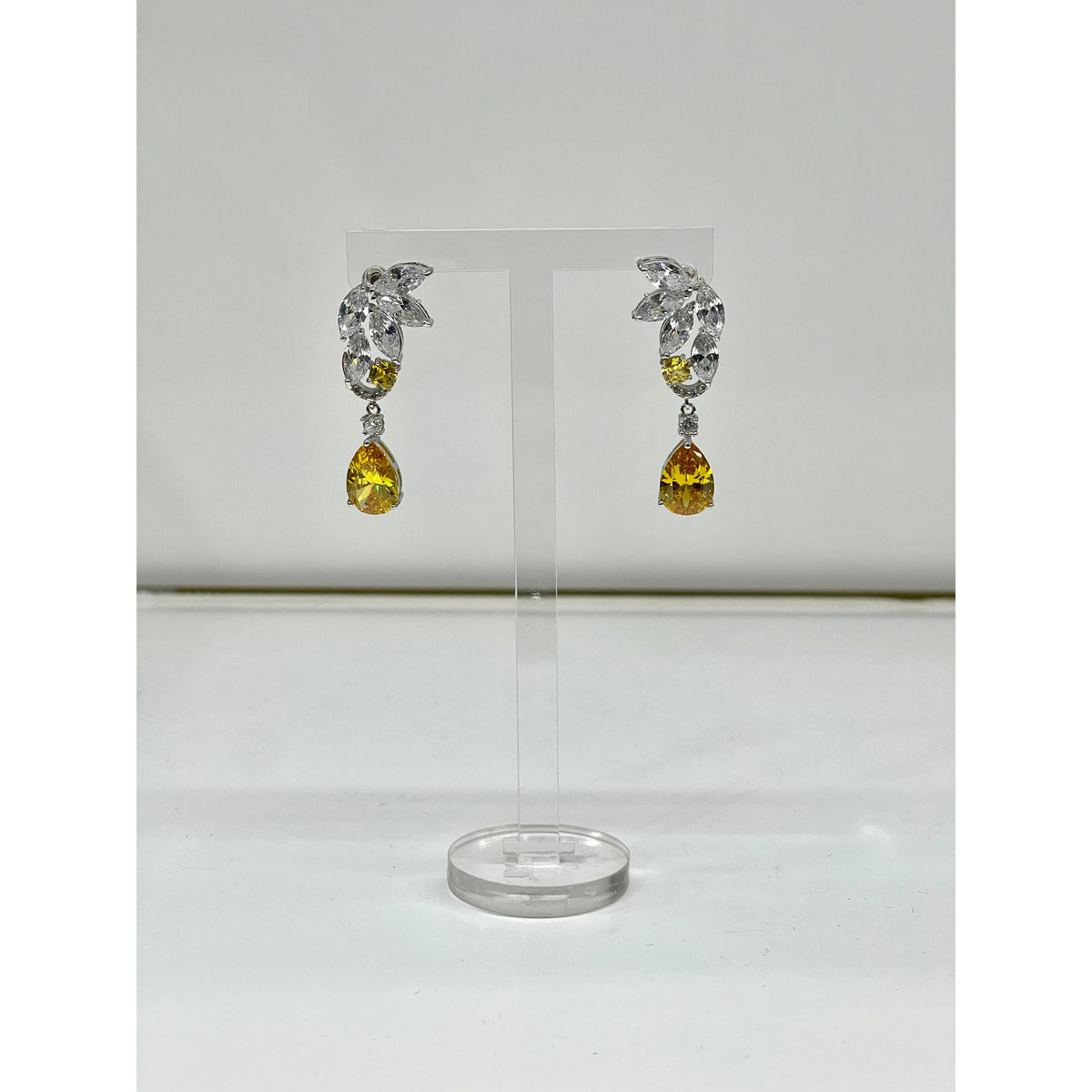 NICOLINE | Citrine Gem Drop Earring