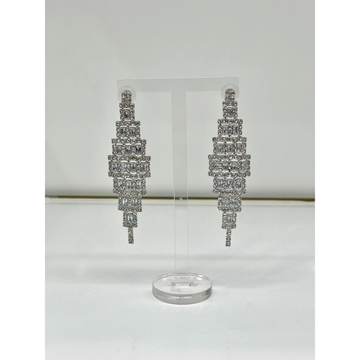 PARIS | Clear Crystal Drop Earring