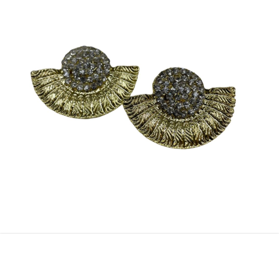 LEXI | Gold fan Earring