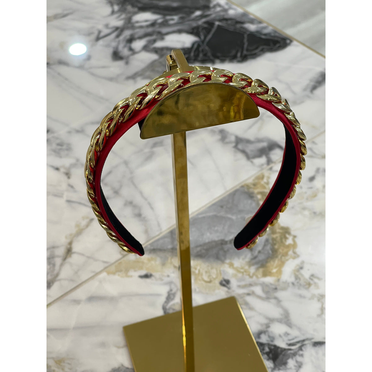 HEADBAND | Red/Gold