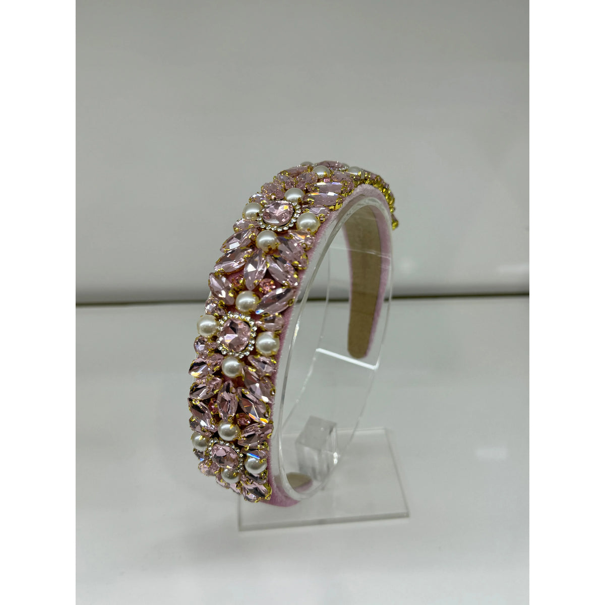 CRYSTAL HEADBAND | Pink