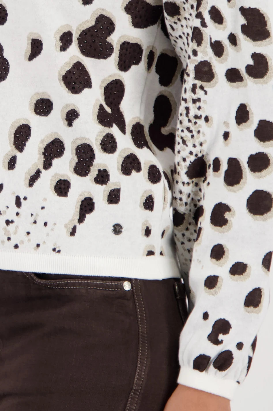 MONARI | LUREX KNIT - Leo Jacquard
