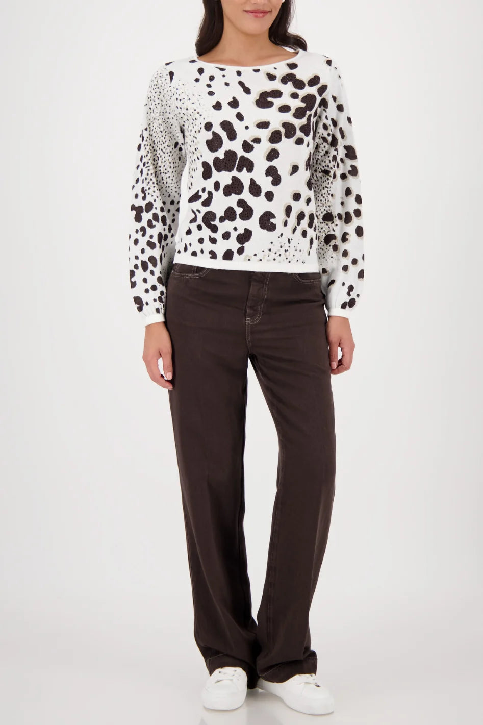 MONARI | LUREX KNIT - Leo Jacquard