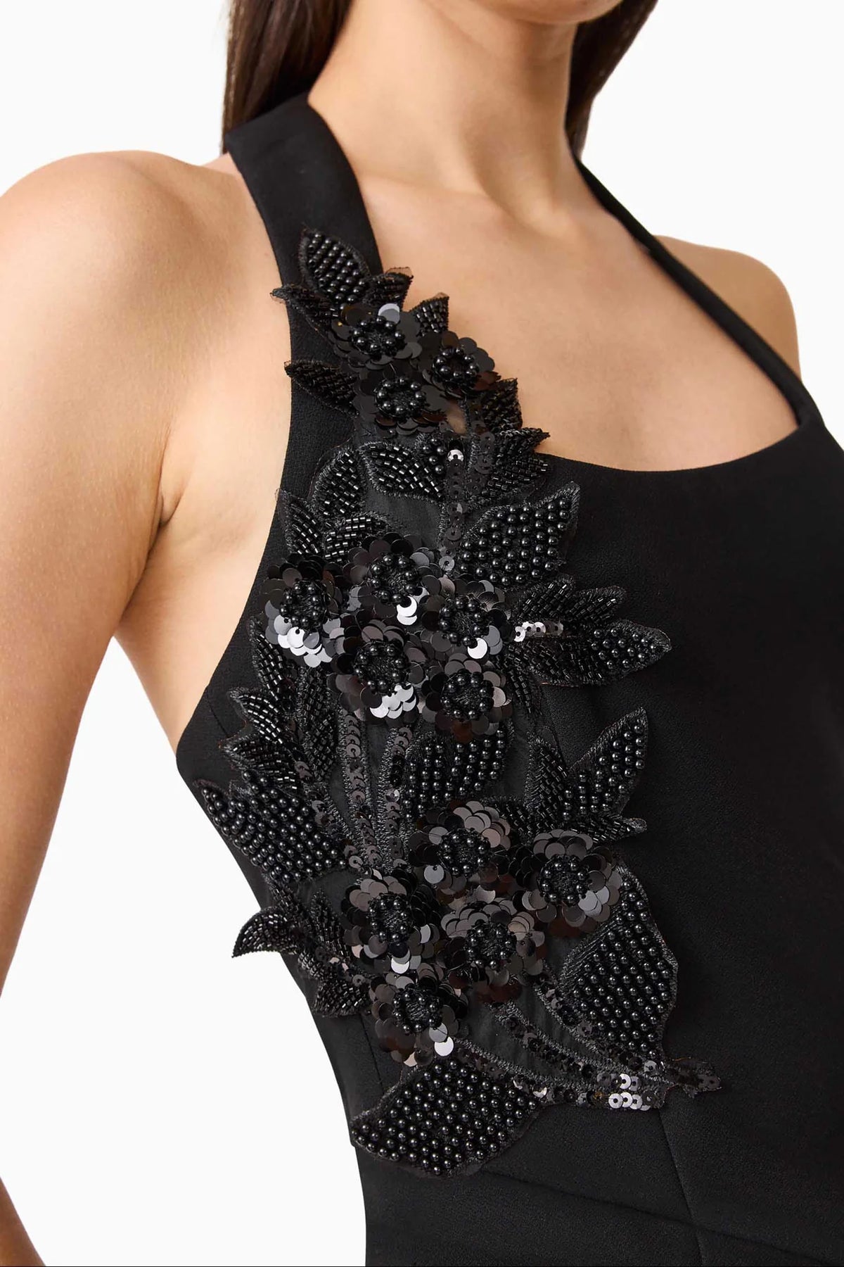 ELLIATT | ODELIA BEADED HALTER NECK