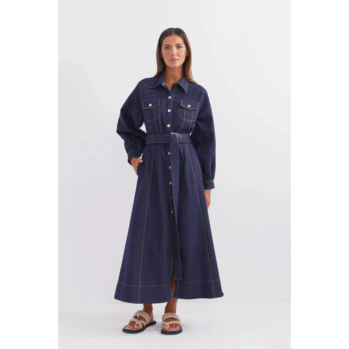 PASDUCHAS | CAPPELLA SHIRT MIDI