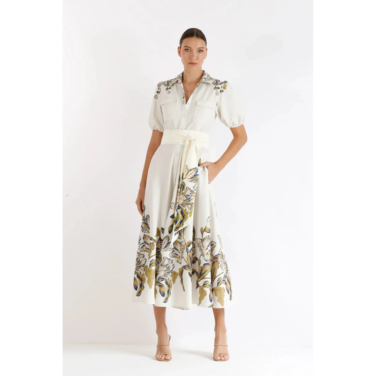 PASDUCHAS | FLOURISH SHIRT MIDI