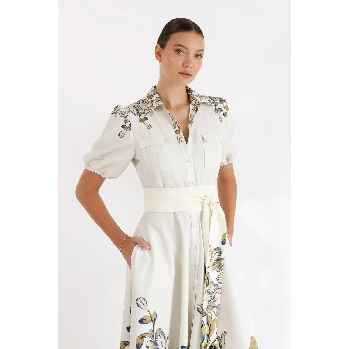PASDUCHAS | FLOURISH SHIRT MIDI