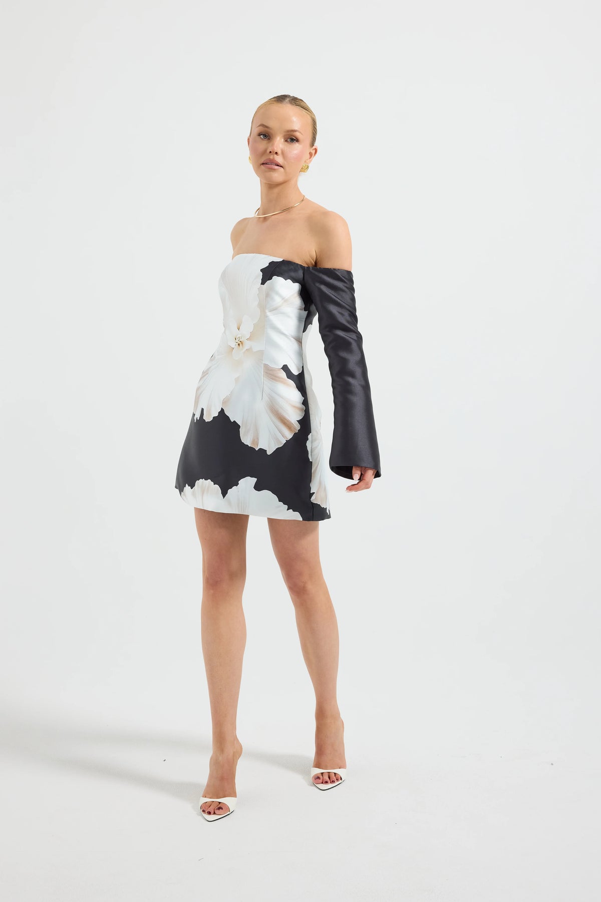 PASDUCHAS | Lini Sleeve Mini Dress