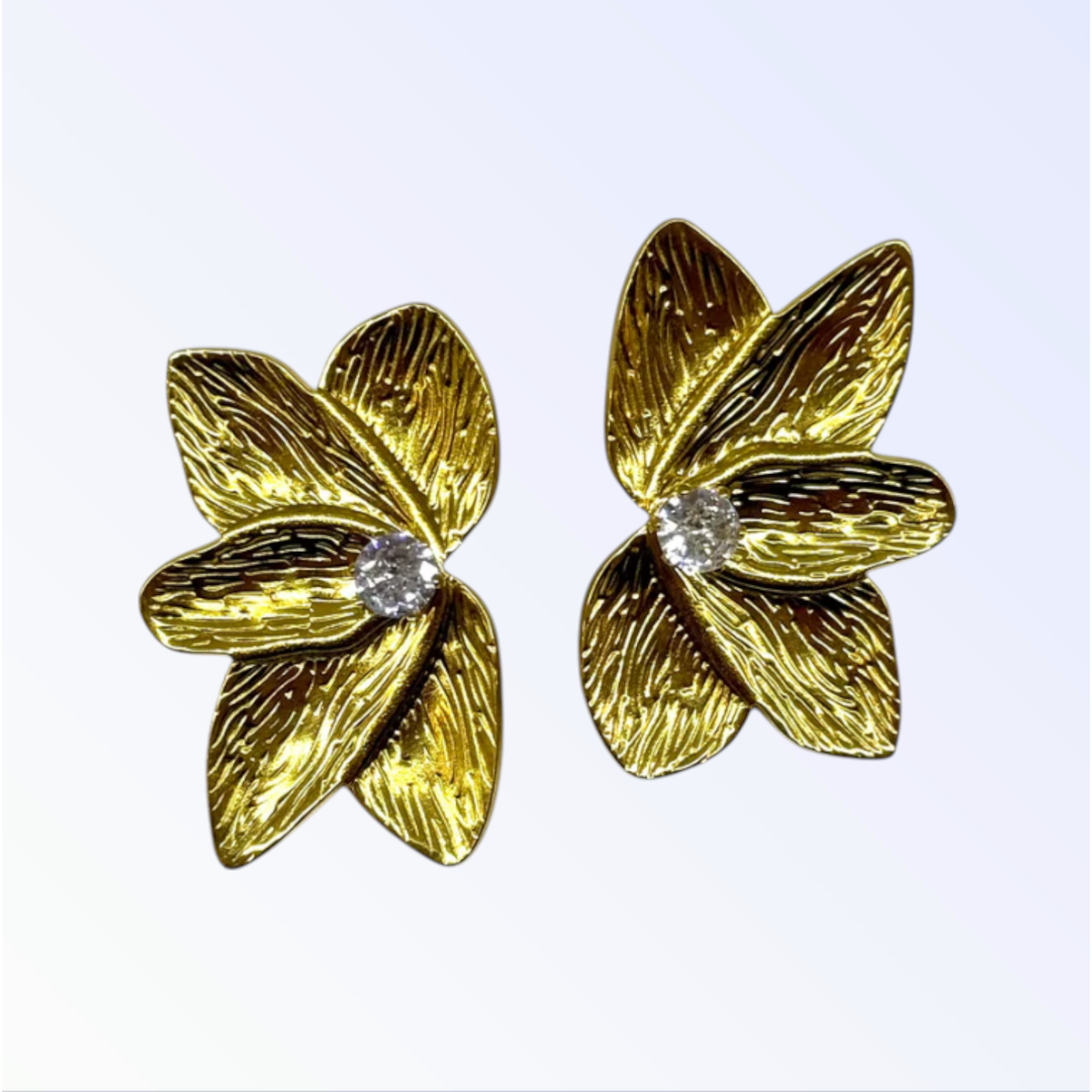 ELIANA | GOLD LEAF EARRING