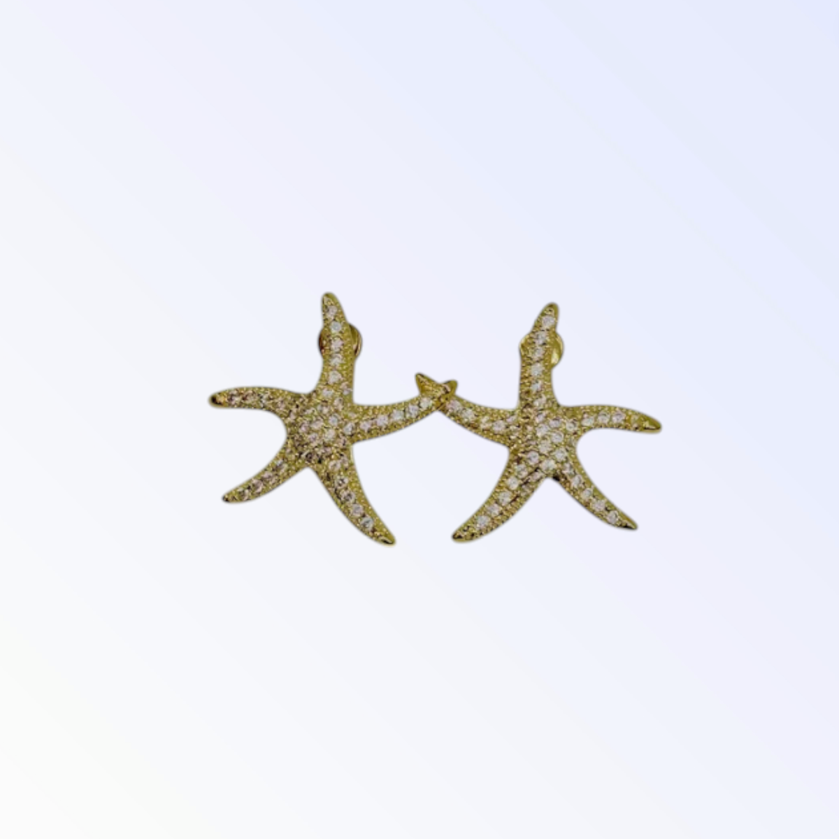LUCINDA | Crystal Gold Starfish