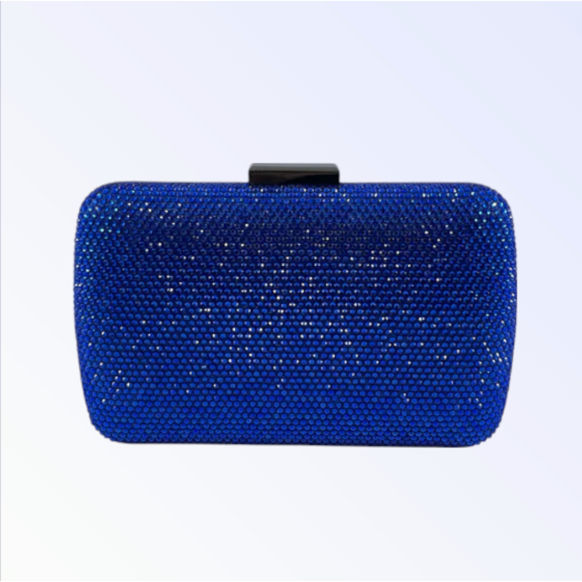 Royal Blue Crystal Clutch