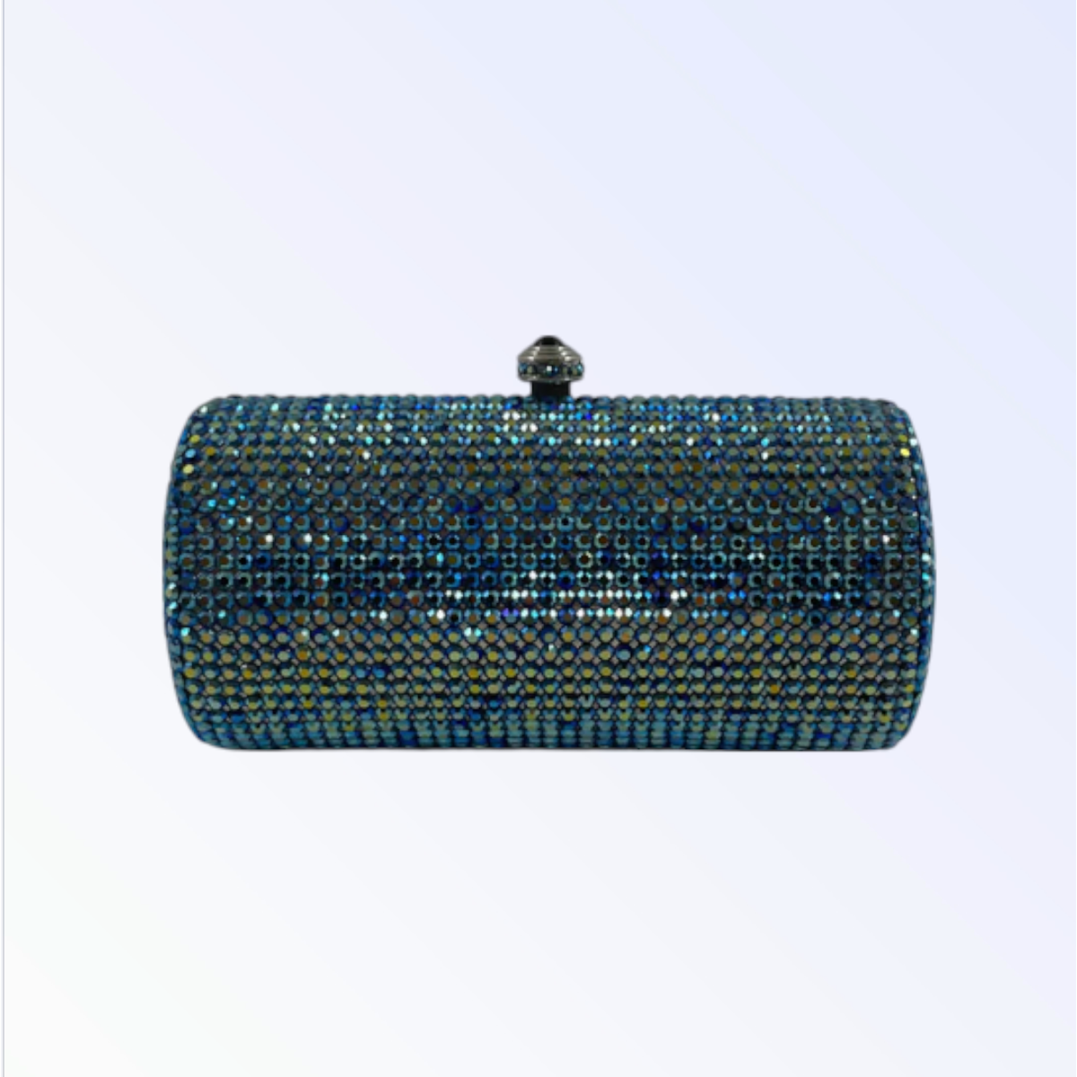Blue Crystal Clutch